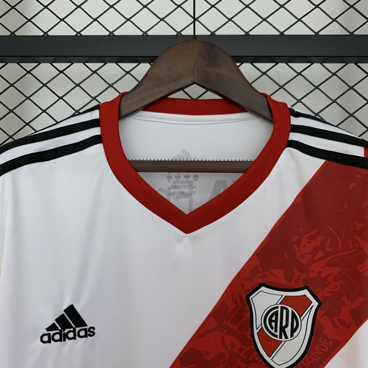 Camisola River Plate Principal 13/14 Retro - Manga Comprida