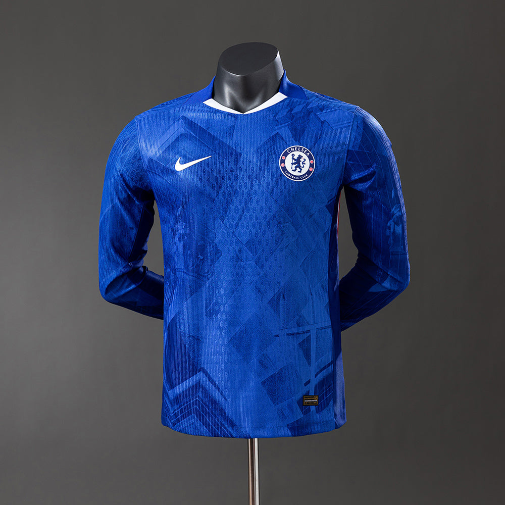 Camisola Chelsea Principal 25/26 - Manga Comprida - Versão Jogador