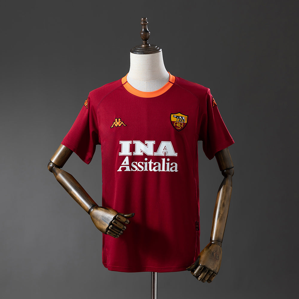 Camisola Roma Principal 00/01 Retro