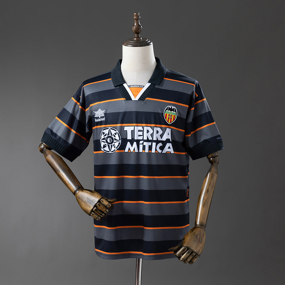 Camisola Valência Alternativa 99/00 Retro