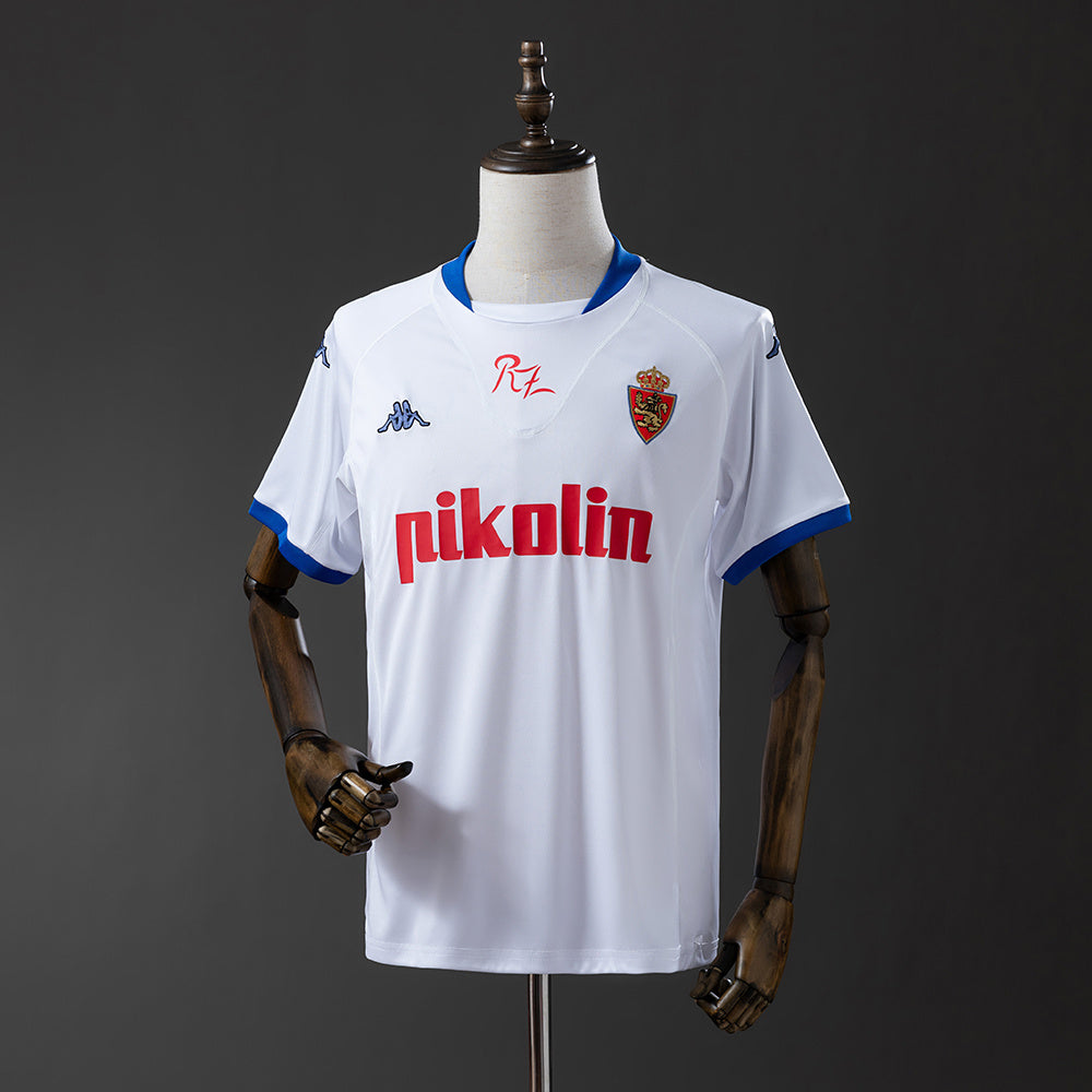 Camisola Real Zaragoza Principal 01/02 Retro