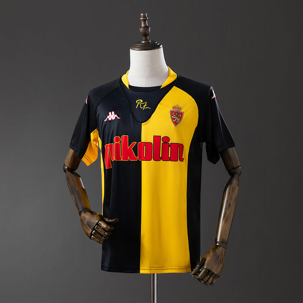 Camisola Real Zaragoza Alternativa 01/02 Retro