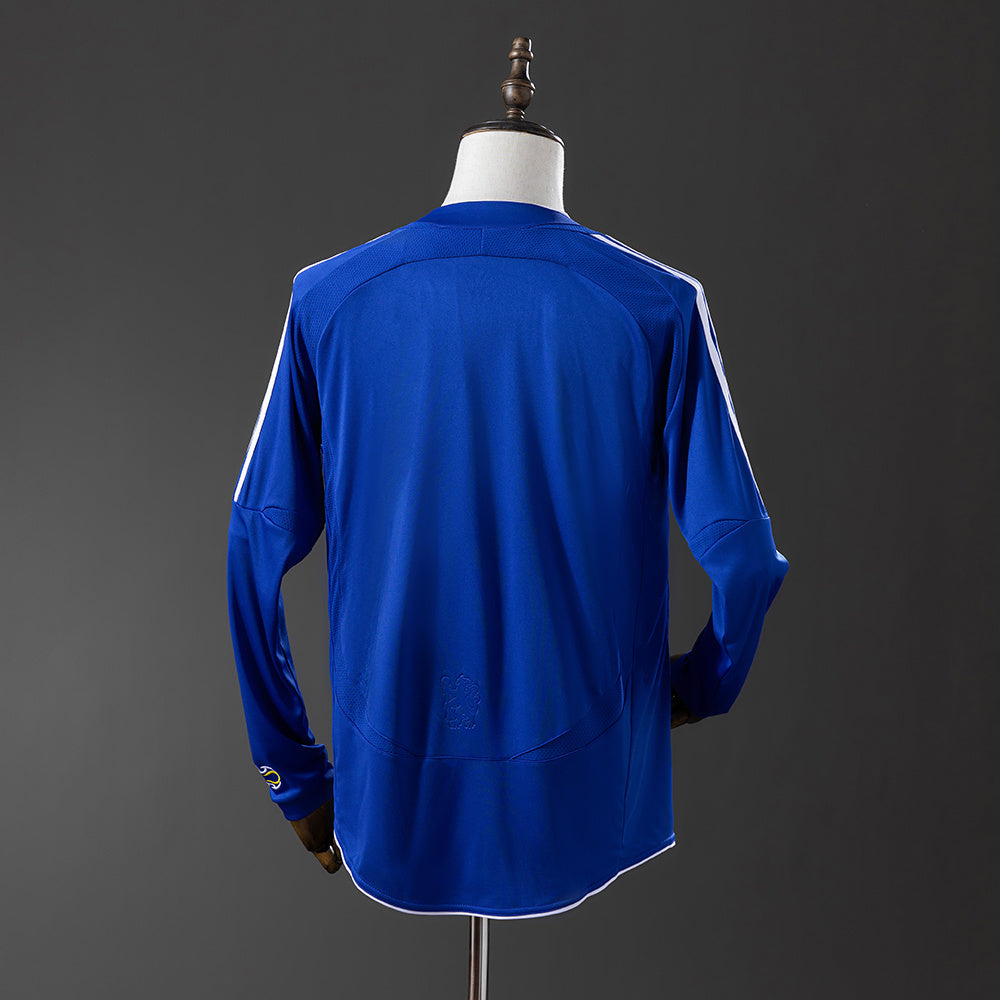 Camisola Chelsea Principal 06/07 Retro - Manga Comprida
