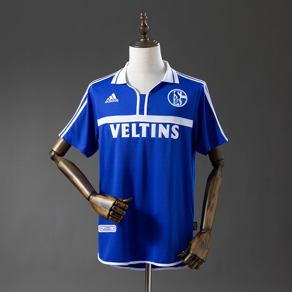 Camisola Schalke 04 Principal 01/02 Retro