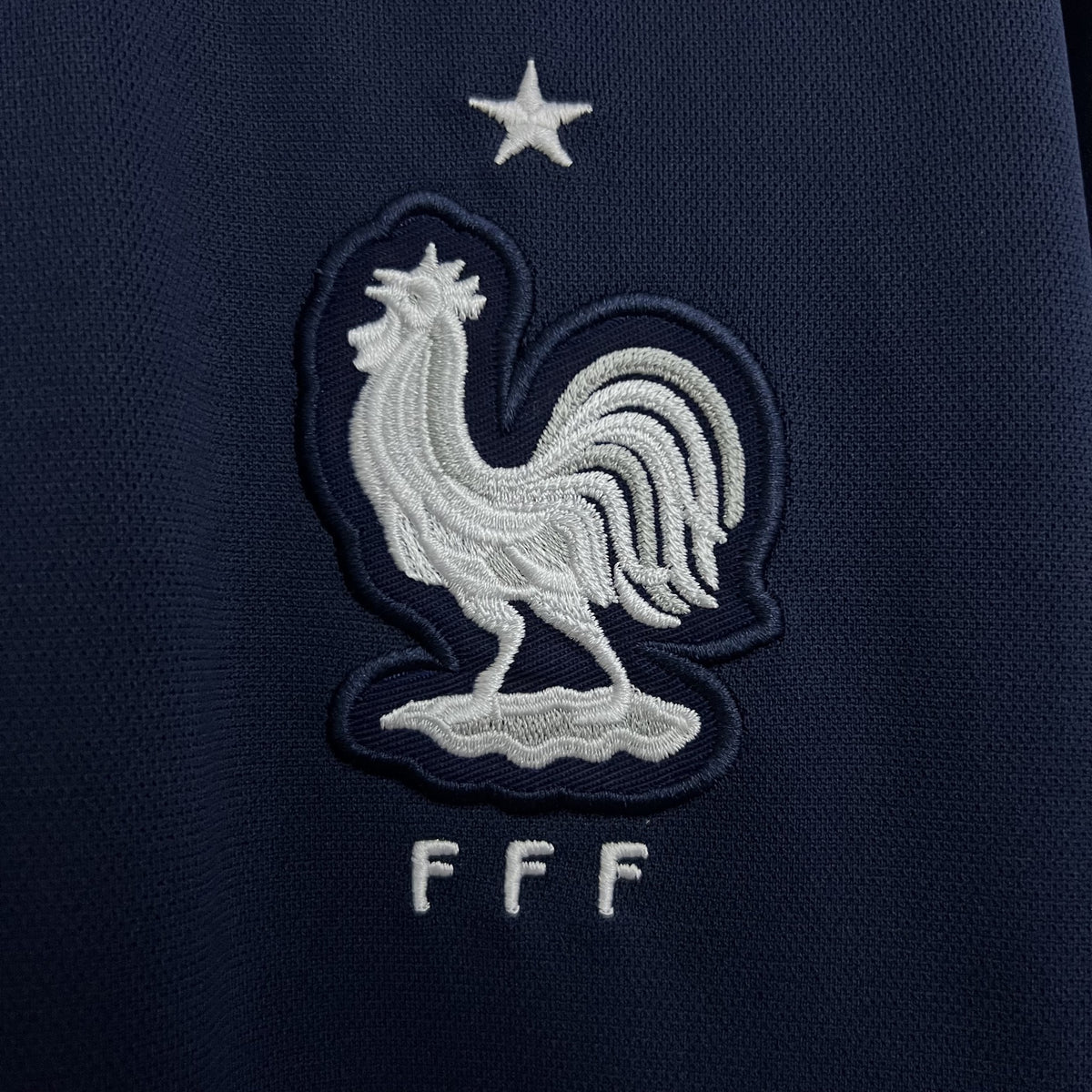 Camisola França Principal 14/15 Retro - Manga Comprida