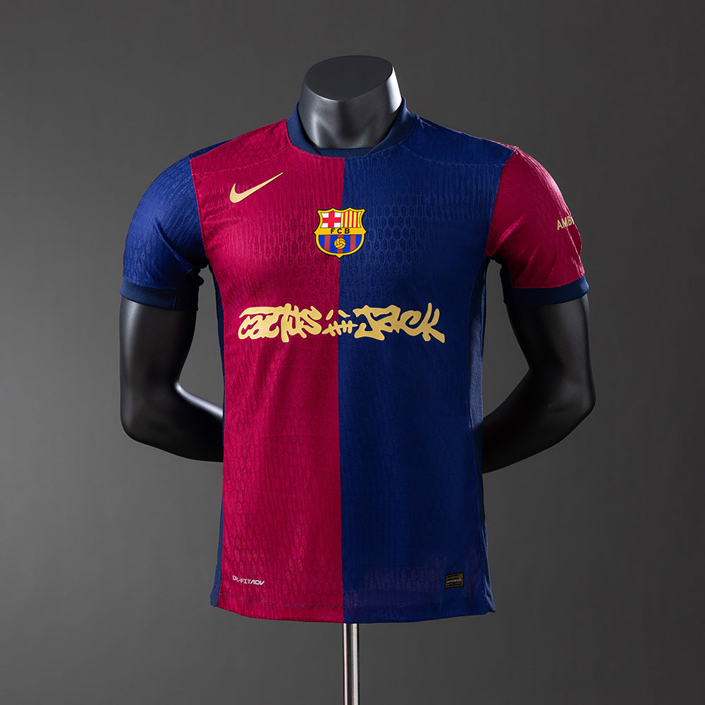 Camisola Barcelona Principal 24/25 - Versão Jogador (Modelo 2)