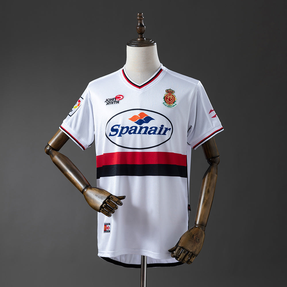 Camisola Mallorca Branca 01/02 Retro