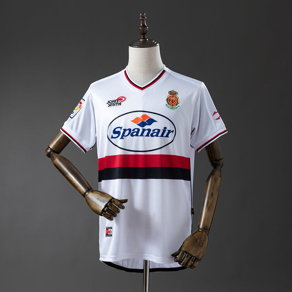 Camisola Mallorca Branca 01/02 Retro