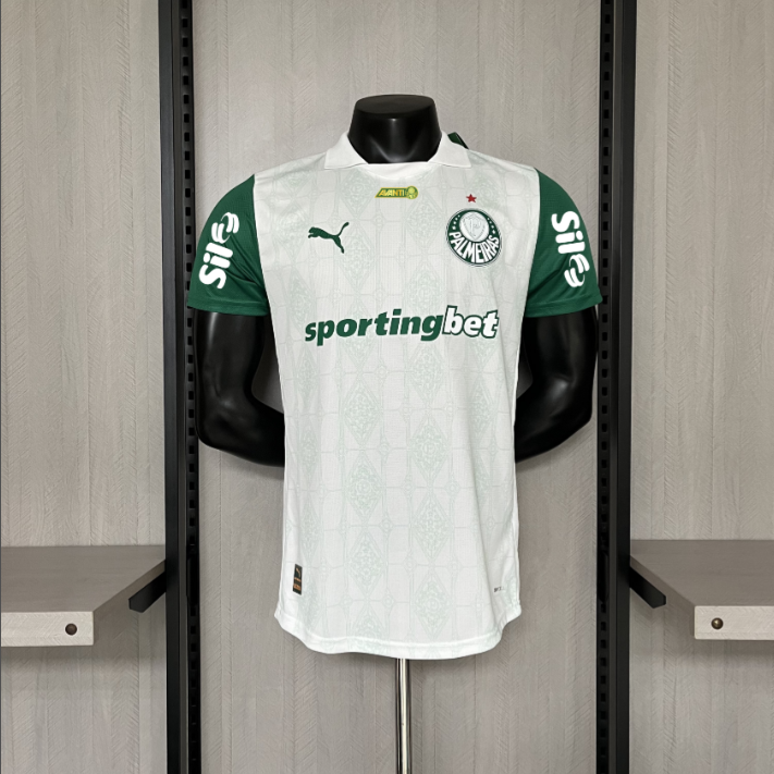 Camisola Palmeiras Alternativa Todos os Patrocinadores 25/26 - Versão Jogador