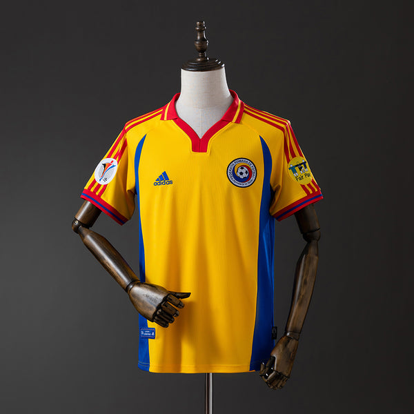 Camisola Roménia Principal 00/01 Retro