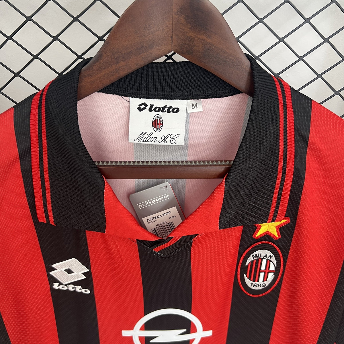 Camisola AC Milan Principal 97/98 Retro