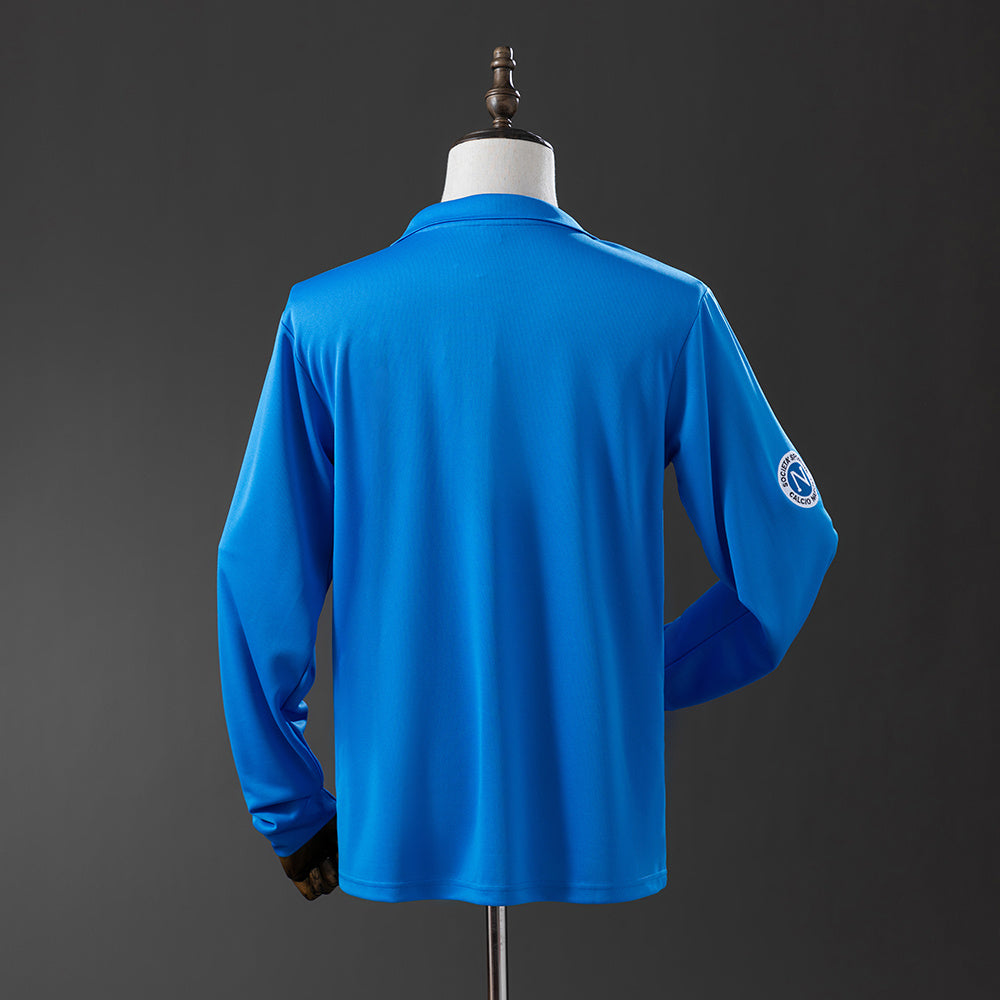 Camisola Nápoles Principal 87/88 Retro - Manga Comprida