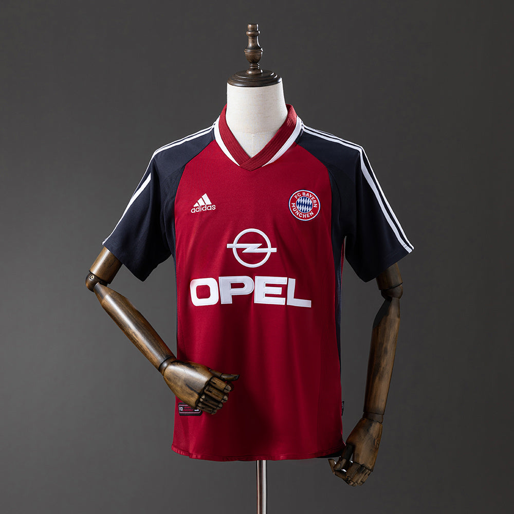 Camisola Bayern Munique Principal 01/02 Retro