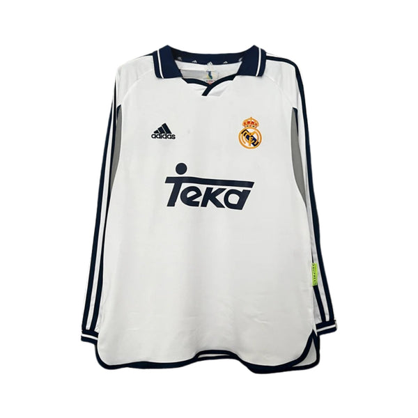 Camisola Real Madrid Principal 00/01 - Manga Comprida