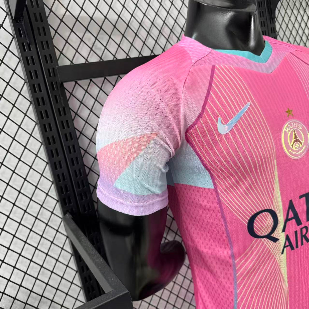 Camisola PSG Rosa 25/26 - Versão Jogador