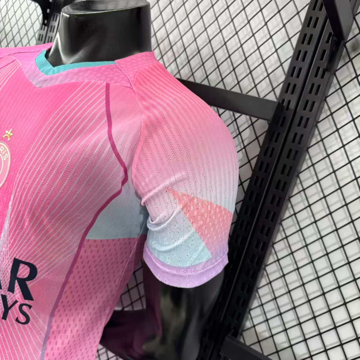 Camisola PSG Rosa 25/26 - Versão Jogador