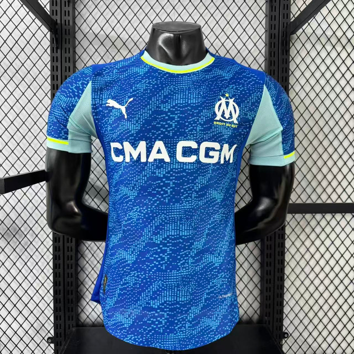 Camisola Olympique de Marselha Terceira 25/26 - Versão Jogador