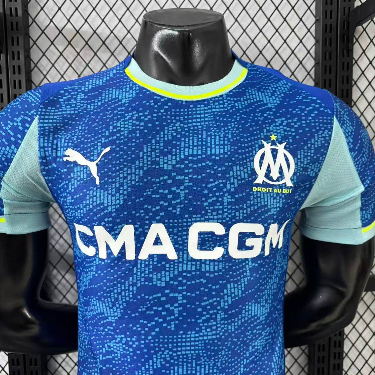 Camisola Olympique de Marselha Terceira 25/26 - Versão Jogador