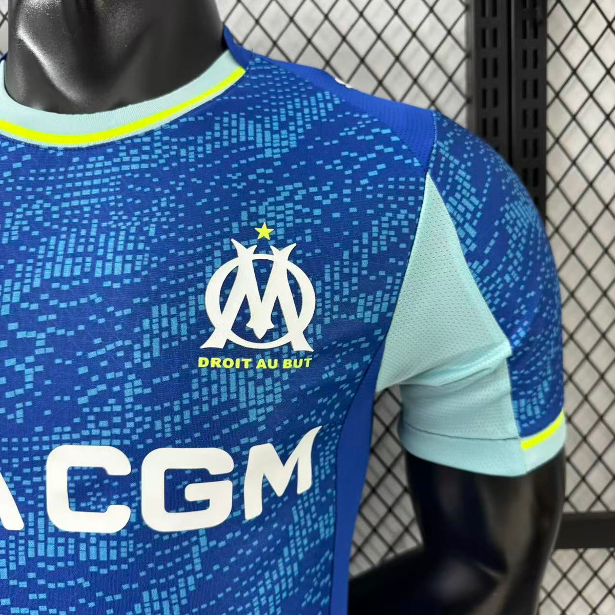 Camisola Olympique de Marselha Terceira 25/26 - Versão Jogador