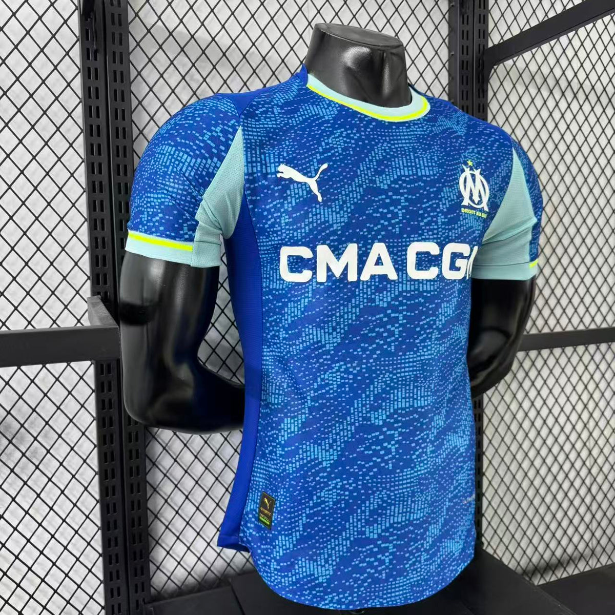 Camisola Olympique de Marselha Terceira 25/26 - Versão Jogador