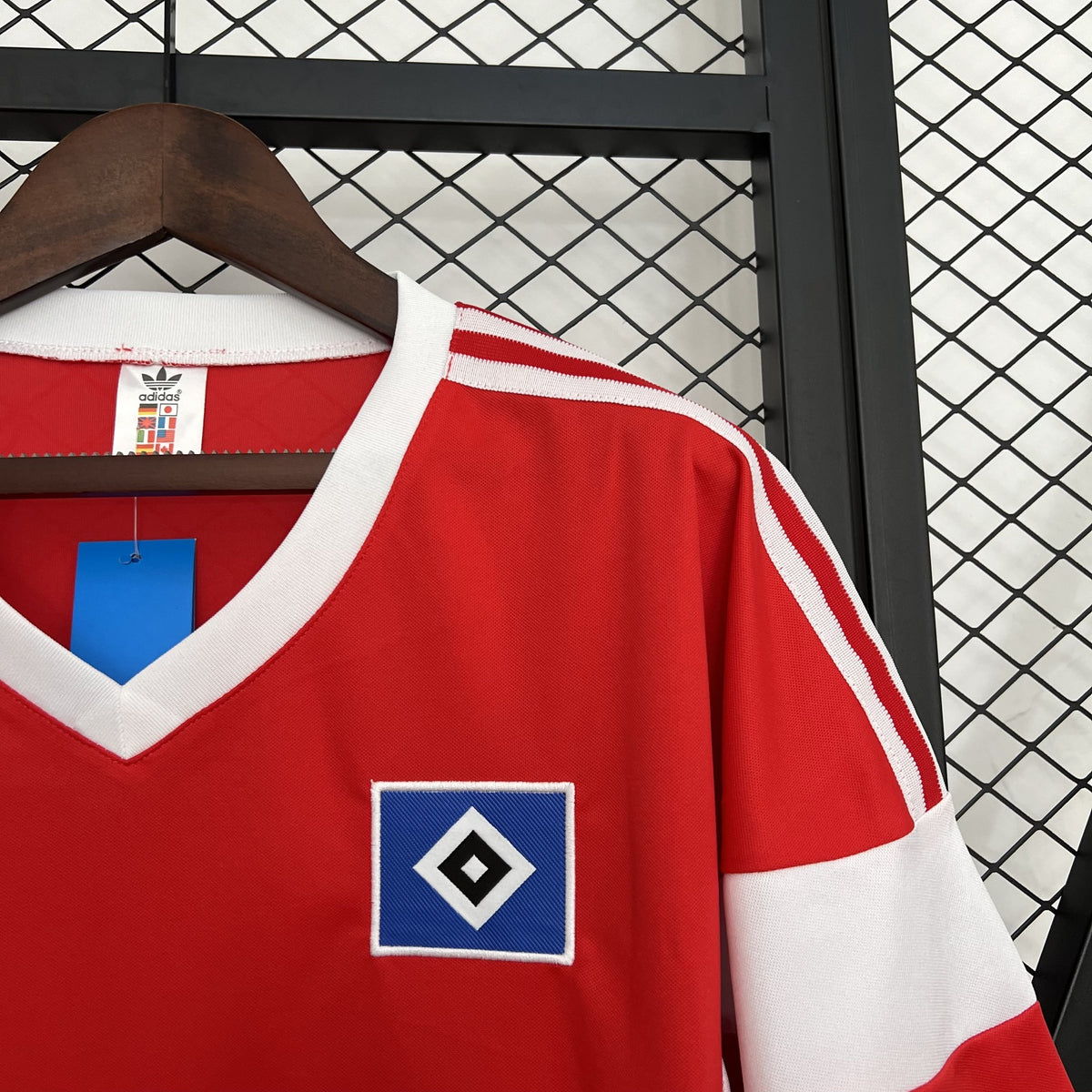 Camisola Hamburger SV Vermelha 88/89 Retro