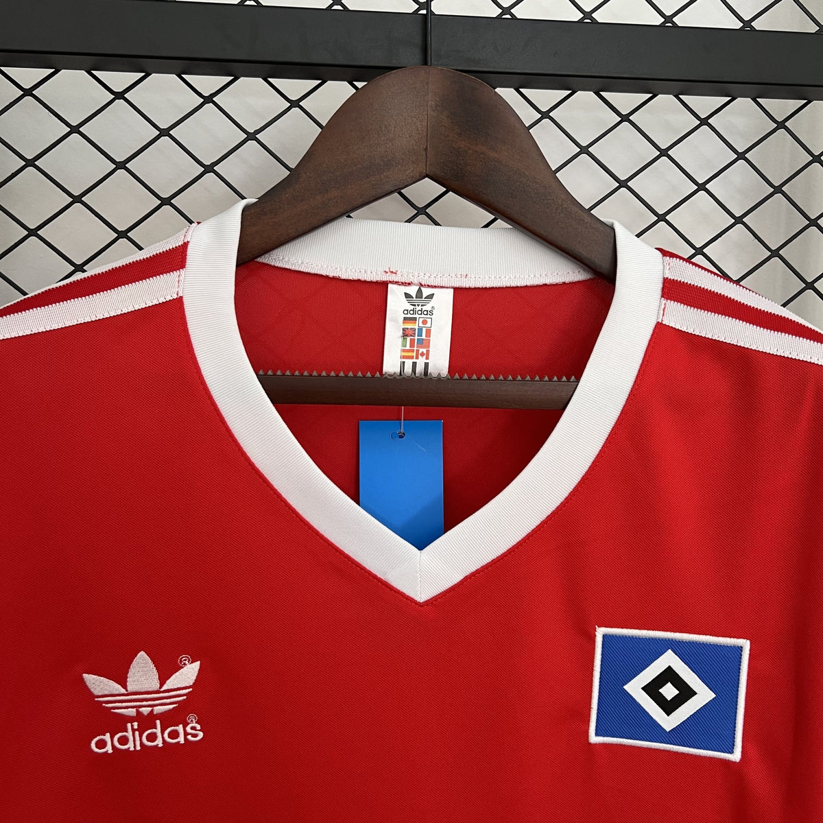 Camisola Hamburger SV Vermelha 88/89 Retro