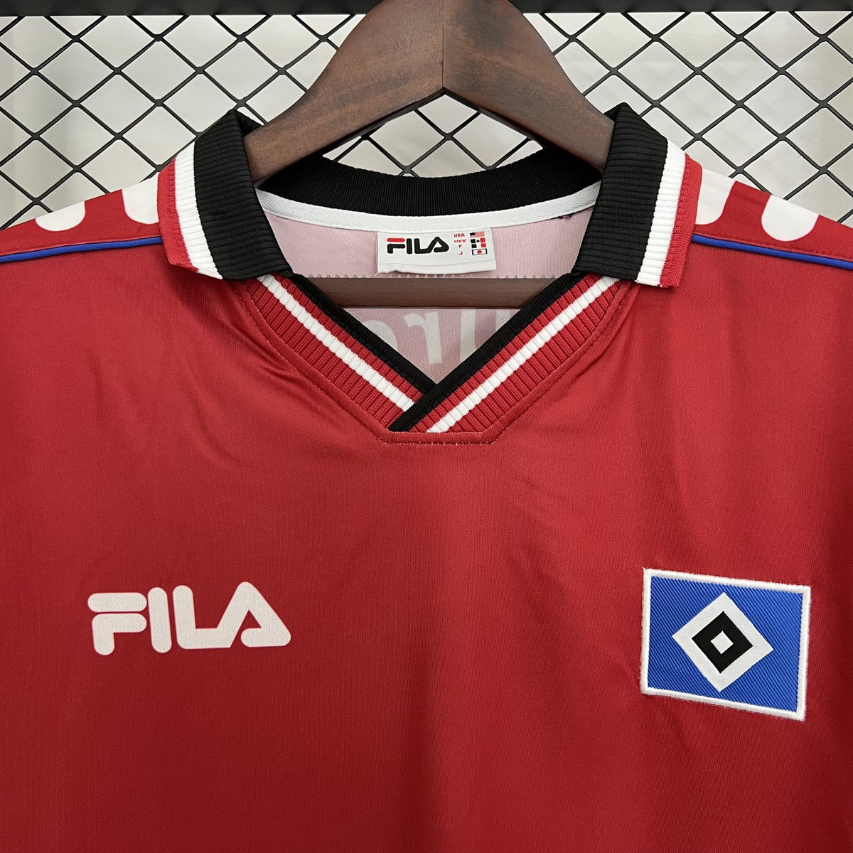 Camisola Hamburger SV Vermelha 00/01 Retro
