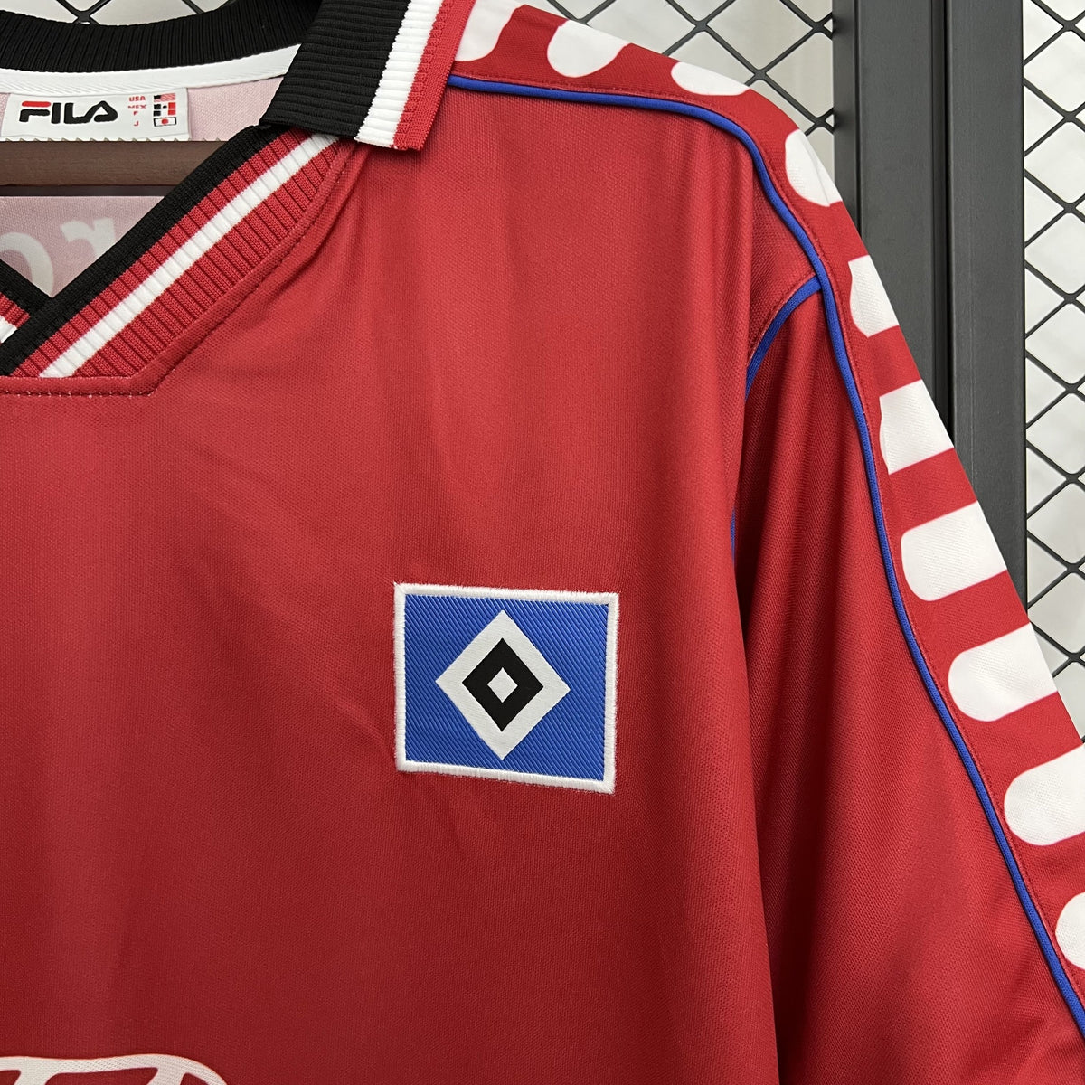 Camisola Hamburger SV Vermelha 00/01 Retro