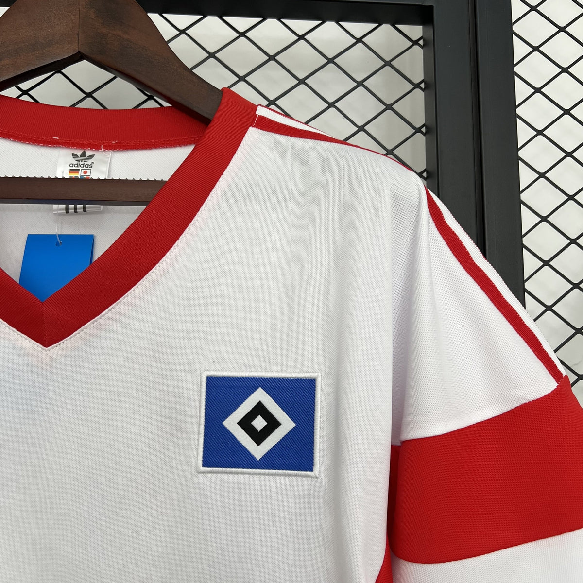 Camisola Hamburger SV Branca 88/89 Retro