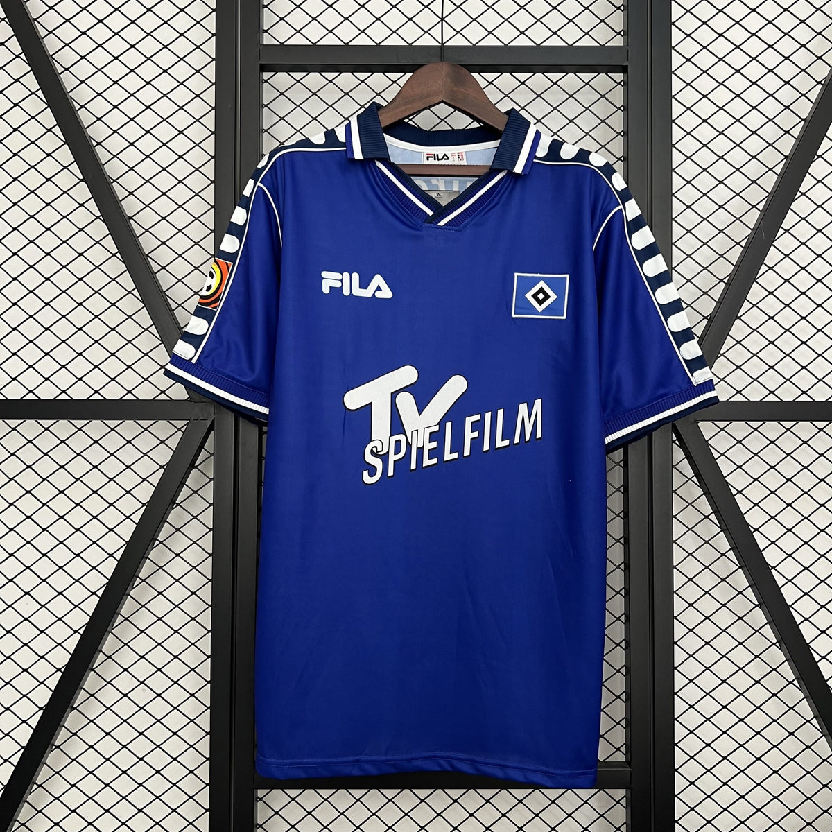 Camisola Hamburger SV Azul 00/01 Retro