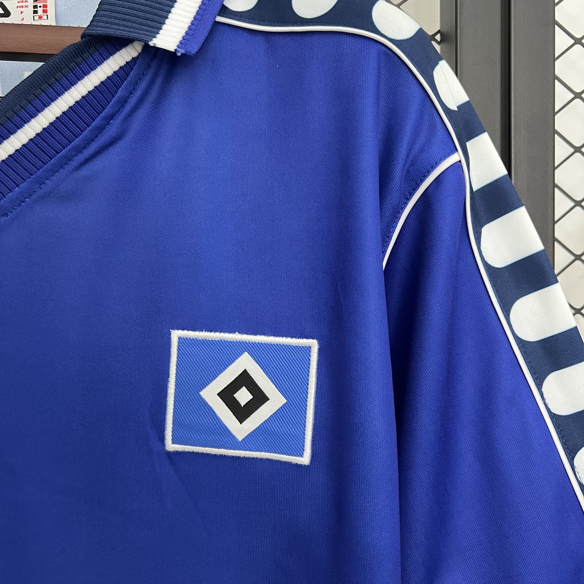 Camisola Hamburger SV Azul 00/01 Retro