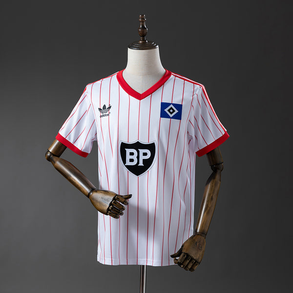 Camisola Hamburger SV Branca 84/85 Retro