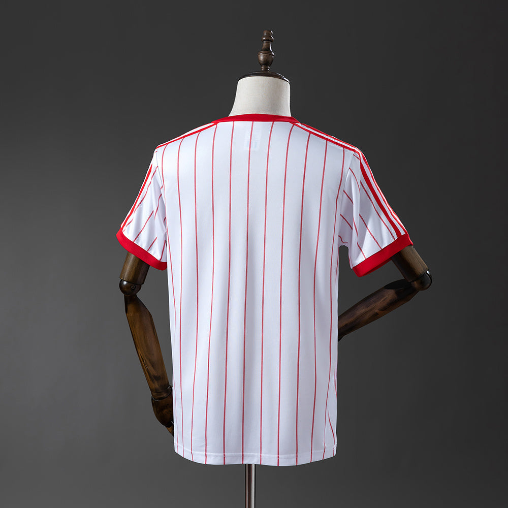 Camisola Hamburger SV Branca 84/85 Retro