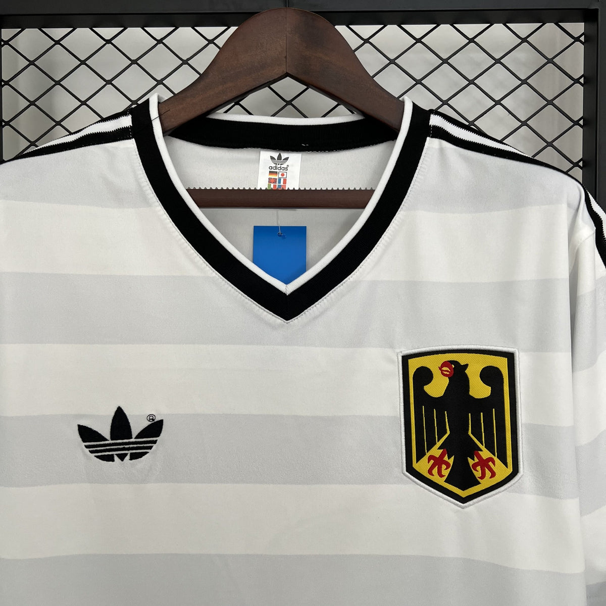 Camisola Alemanha Branca 84/85 Retro