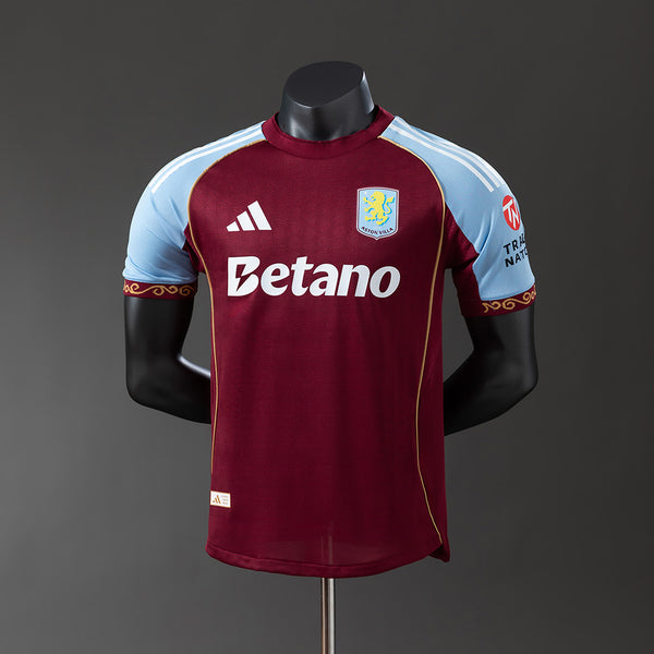 Camisola Aston Villa Principal 25/26 - Versão Jogador
