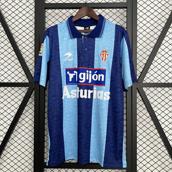 Camisola Sporting de Gijón Terceira 02/03 Retro