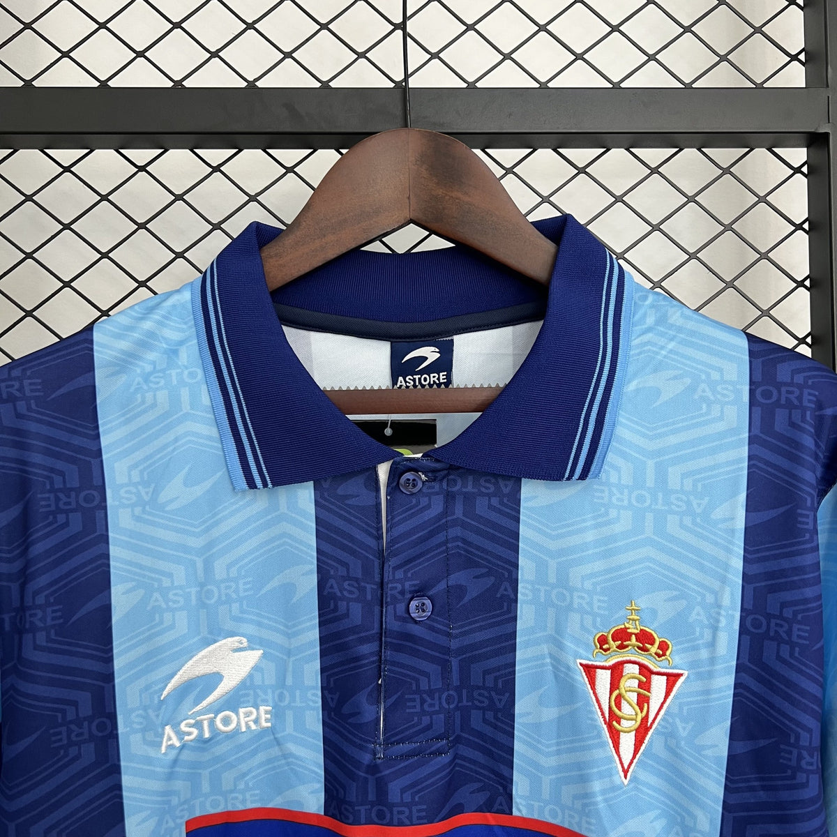 Camisola Sporting de Gijón Terceira 02/03 Retro