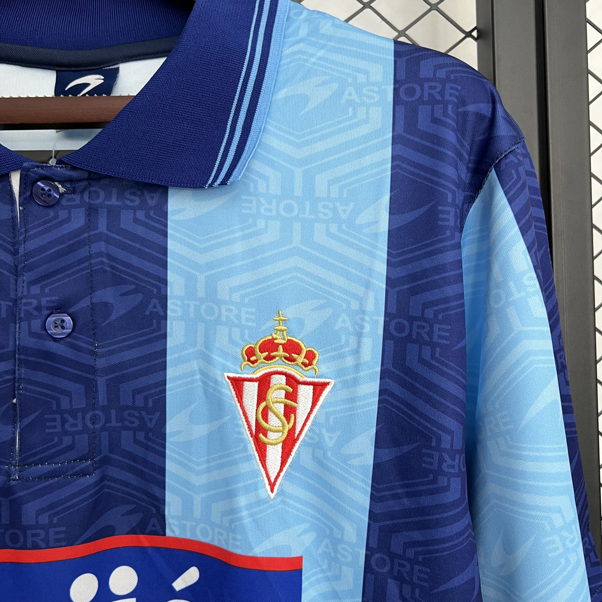 Camisola Sporting de Gijón Terceira 02/03 Retro