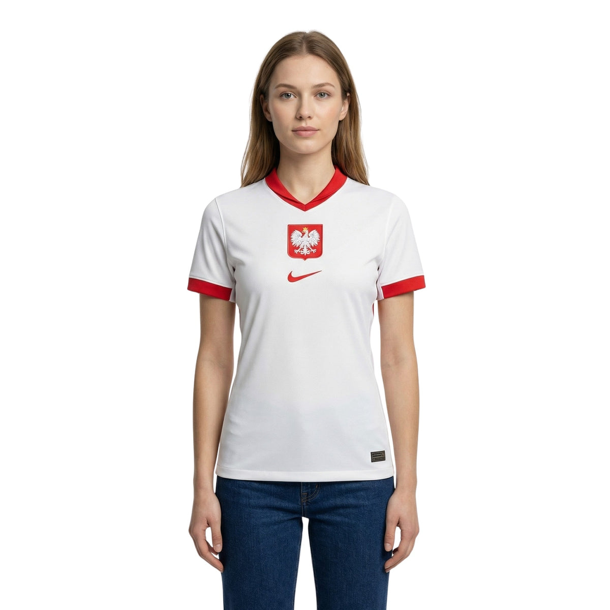Camisola Polónia Principal 25/26 - Euro Feminino - Feminina