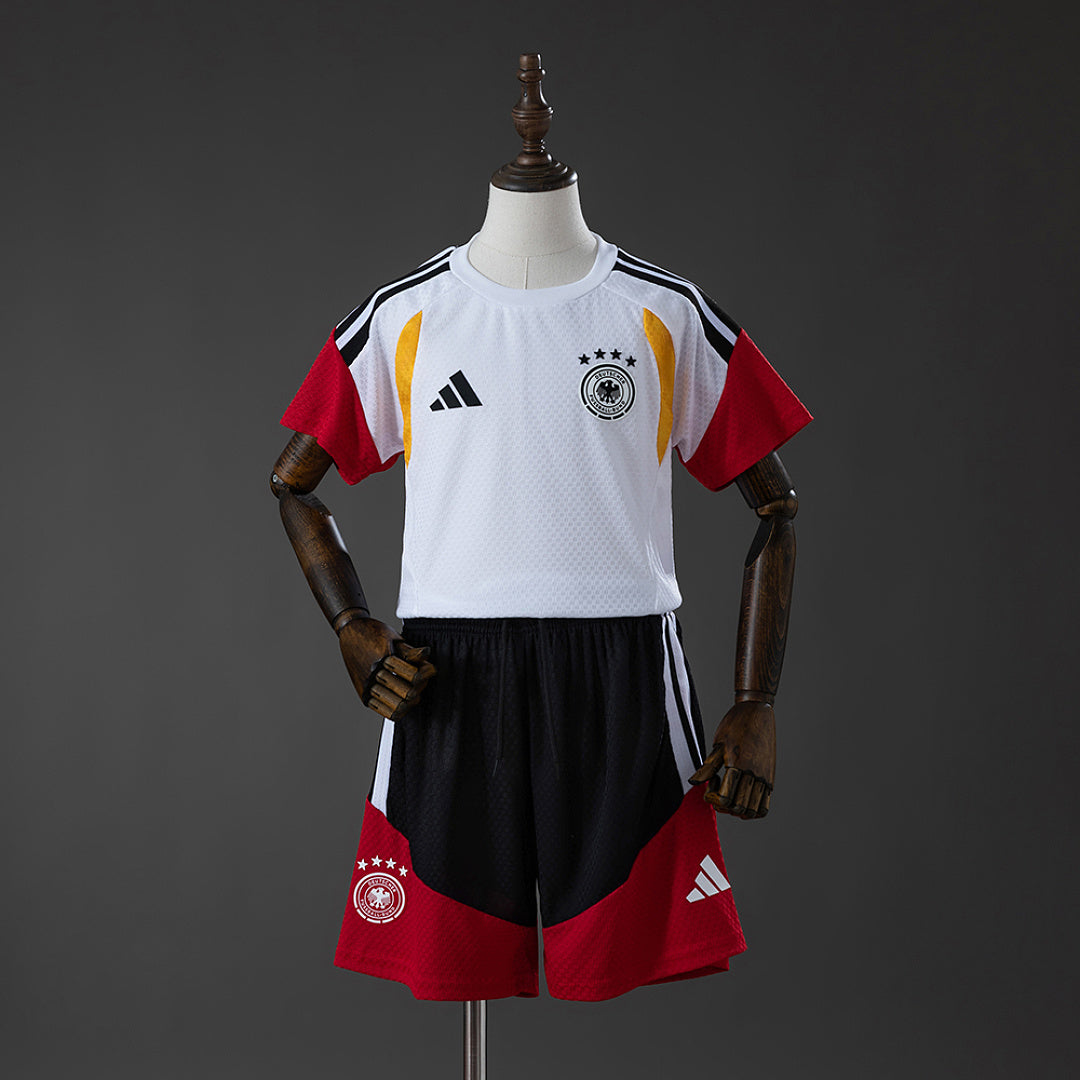 Kit Alemanha Treino Branco Criança 2026