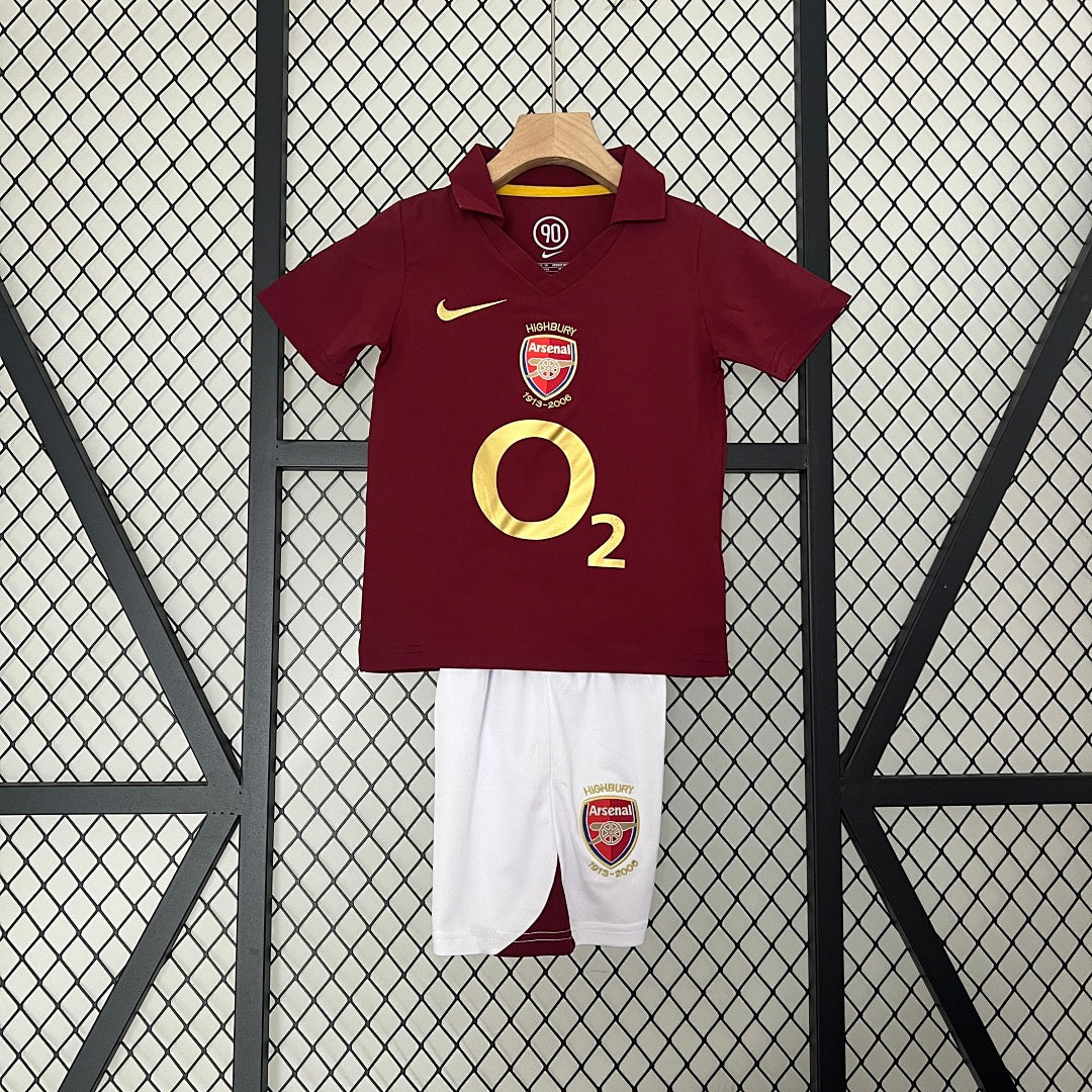 Kit Arsenal Principal Criança 05/06