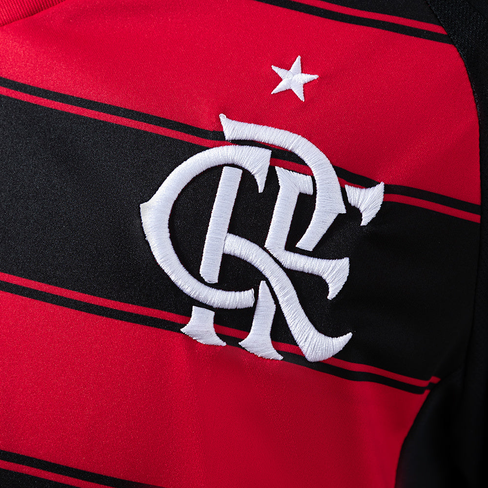 Camisola Flamengo Principal Todos os Patrocinadores 25/26