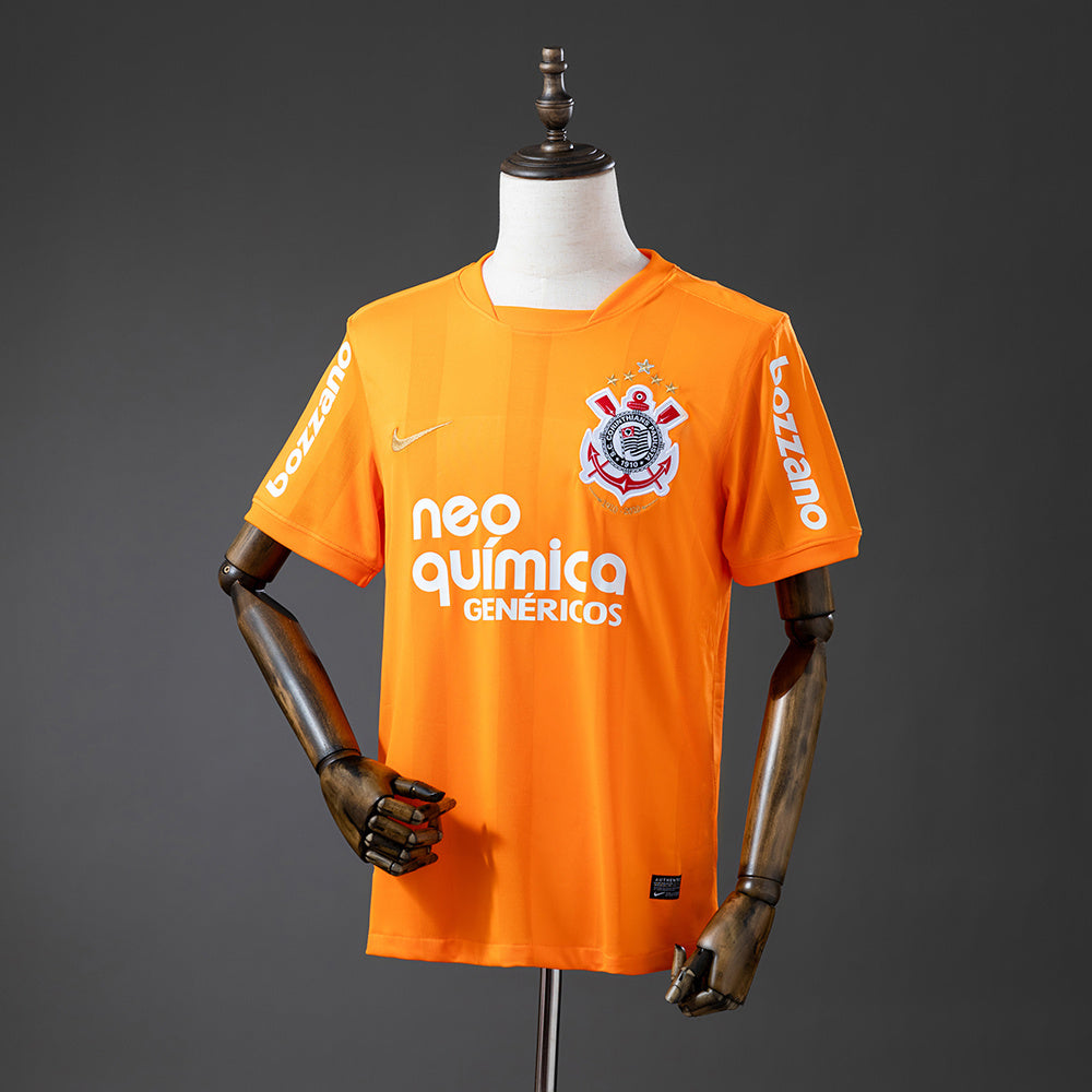 Camisola Corinthians Laranja 10/11 Retro