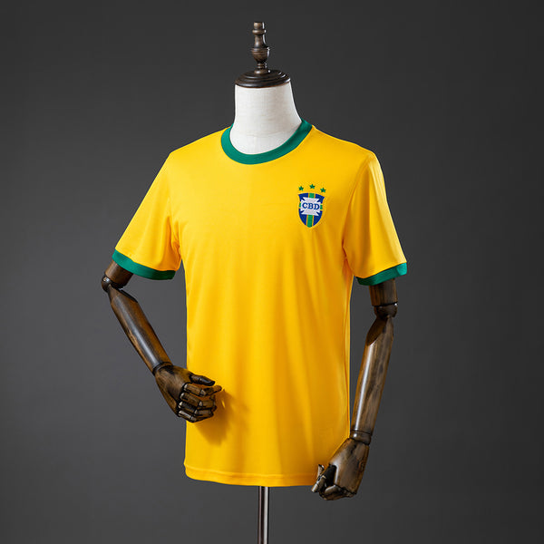 Camisola Brasil Principal 71/72 Retro