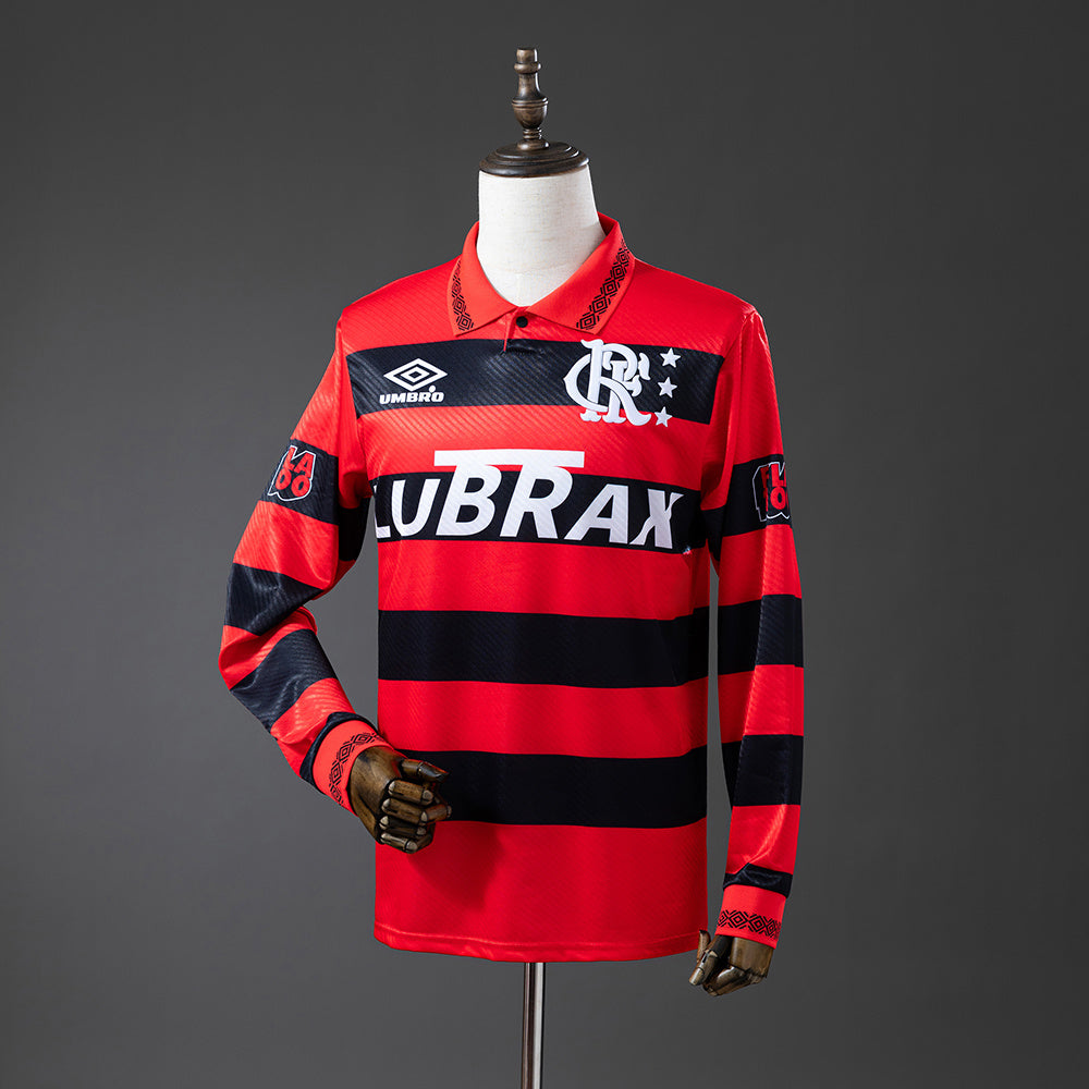 Camisola Flamengo Principal 94/95 Retro - Manga Comprida