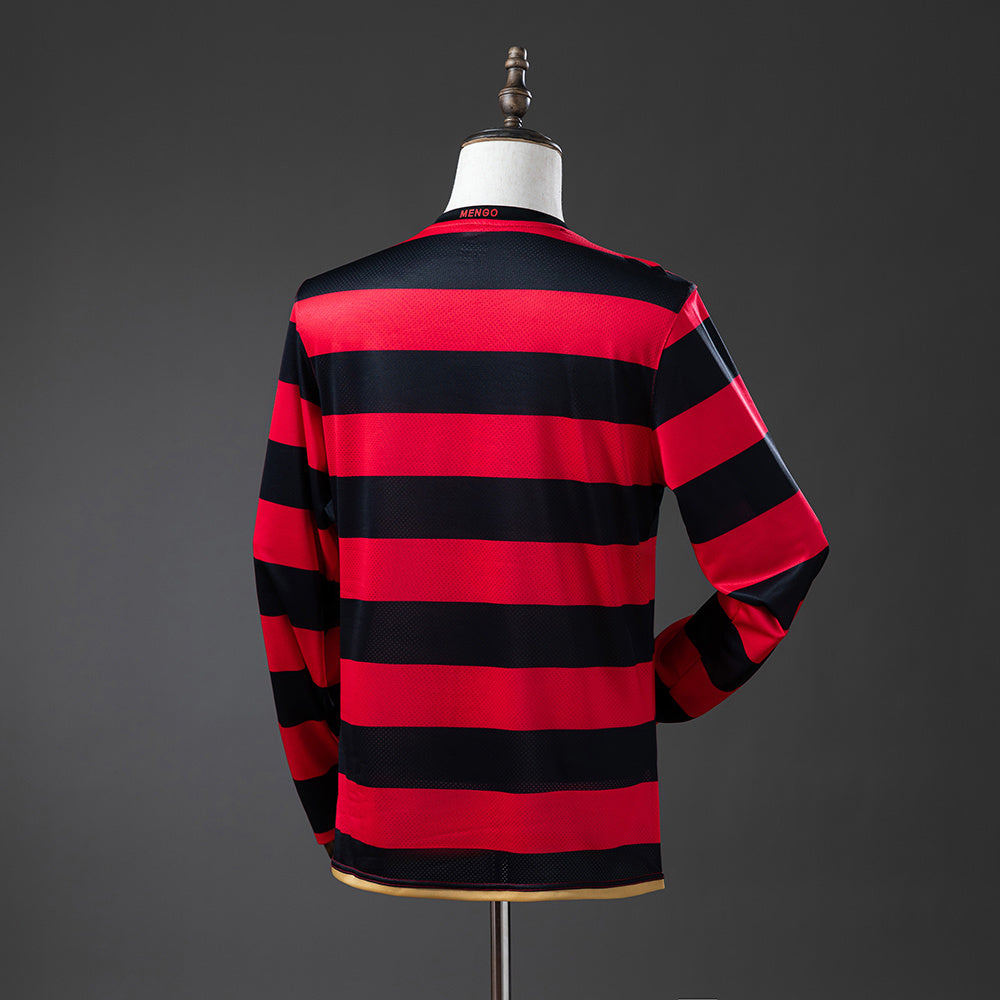 Camisola Flamengo Principal 08/09 Retro - Manga Comprida