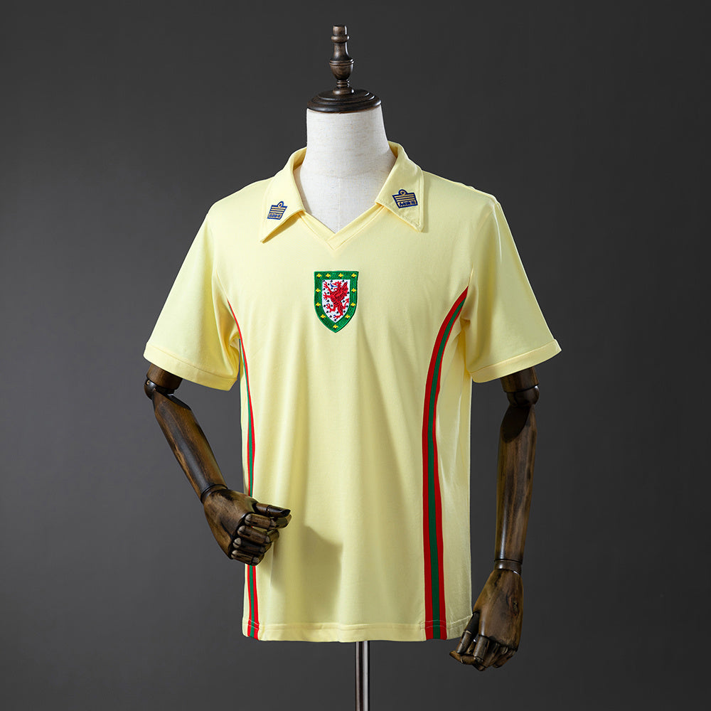 Camisola País de Gales Alternativa 76/79 Retro