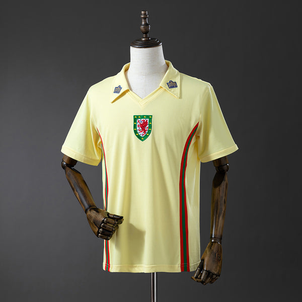 Camisola País de Gales Alternativa 76/79 Retro