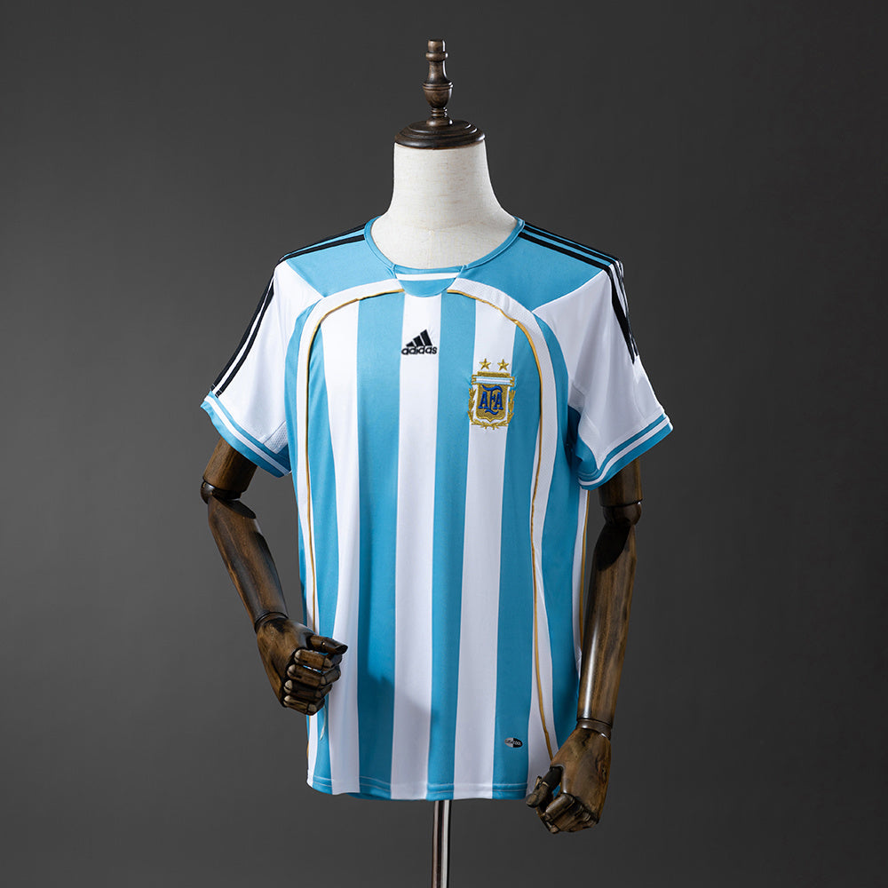 Camisola Argentina Principal 06/07 Retro
