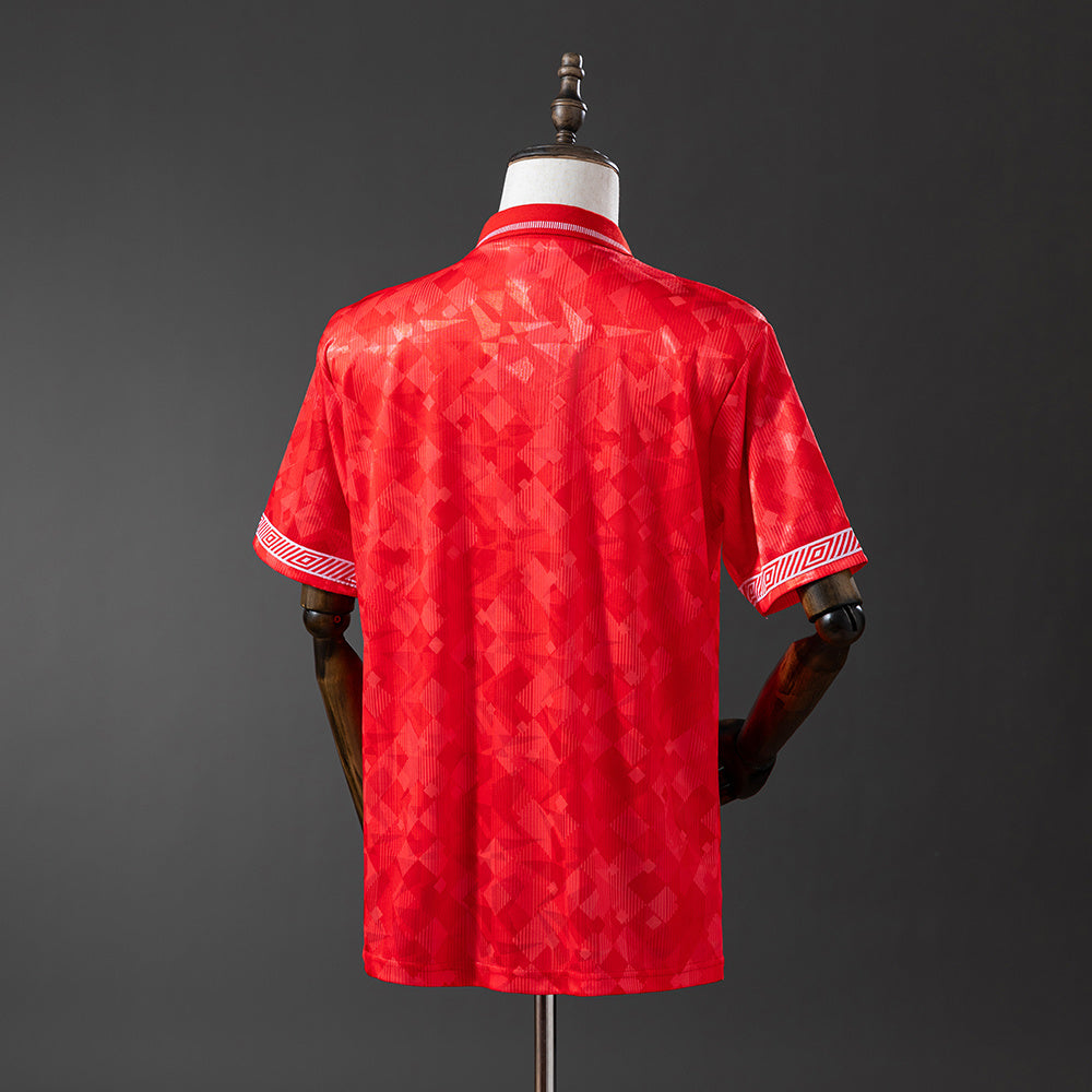 Camisola País de Gales Principal 90/92 Retro